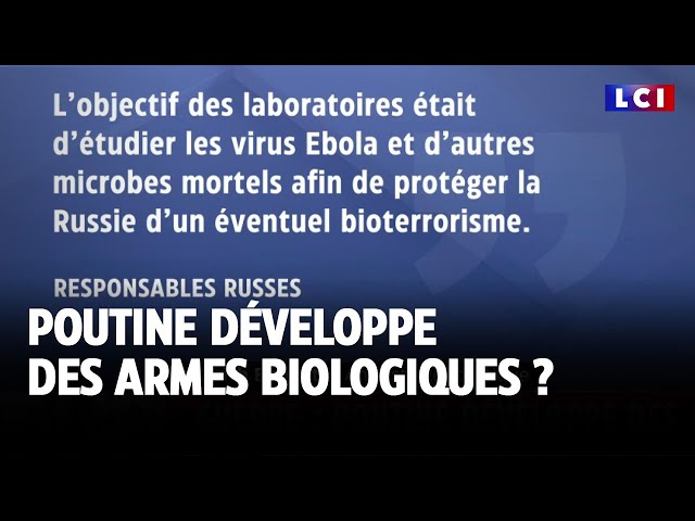 ⁣Poutine développe des armes biologiques ?｜LCI