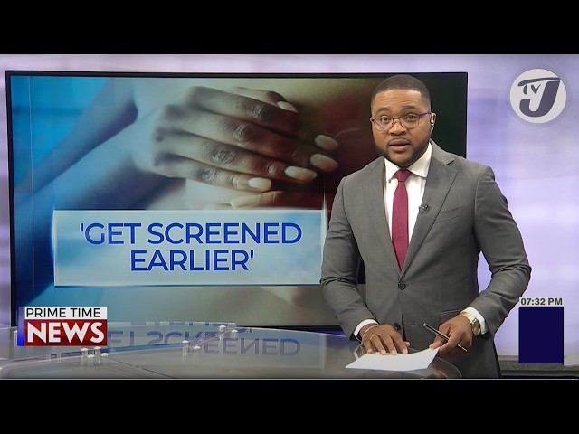 ⁣Some Jamaican Women Need to Screen for Breast Cancer by Age 30 | TVJ News