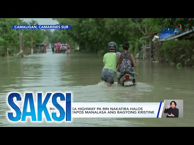 ⁣Saksi: (Part 2) Lubog pa rin sa baha; Bagyong Leon; Stranded na pasahero dahil sa bagyo