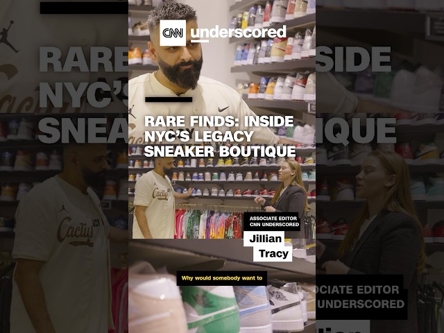 ⁣Rare Finds: Inside NYC’s Legacy Sneaker Boutique