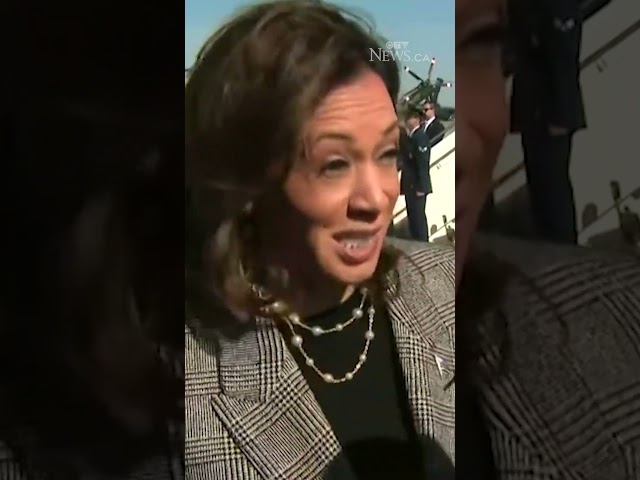 ⁣Kamala Harris says people are ‘exhausted’ of Trump