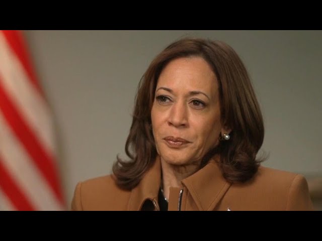 ⁣Harris says there must be de-escalation in Middle East