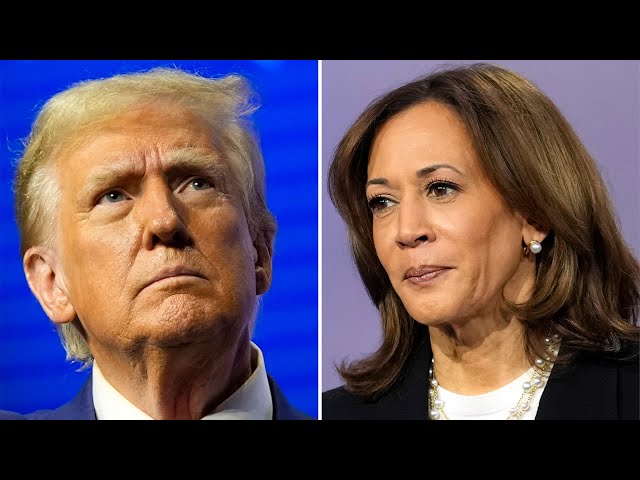 ⁣Trump, Harris focus on key battleground states 8 days before election