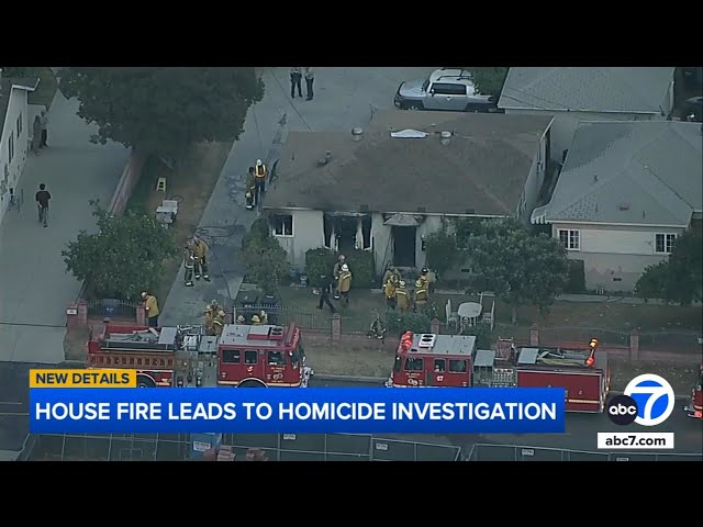 ⁣3 dead, 1 detained after Temple City house fire