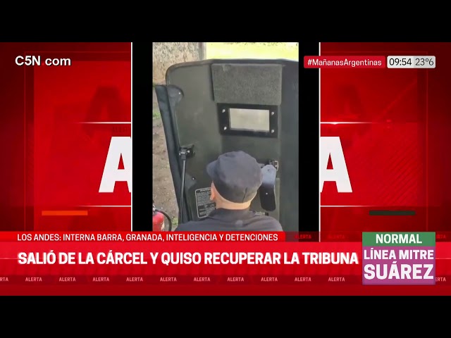 ⁣UNA GRANADA en una CANCHA del ASCENSO: INTERNA en la BARRA de LOS ANDES