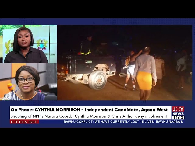 ⁣NPP Nasara Coordinator Shooting: Cynthia Morrison & Arthur deny involvement in shooting incident