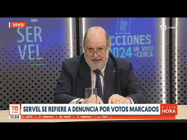 ⁣Servel desestima denuncia de “votos marcados” en Estación Mapocho