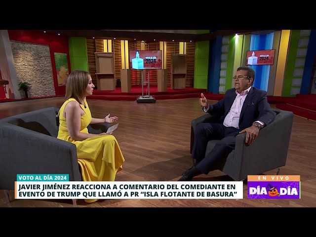 ⁣Javier Jiménez dice que votará por Trump en la papeleta presidencial