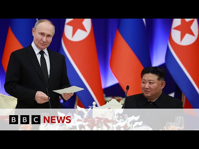 ⁣North Korean troops deployed to Russia's Kursk region, Nato says | BBC News