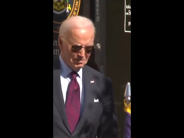 ⁣President Biden casts his ballot during early voting