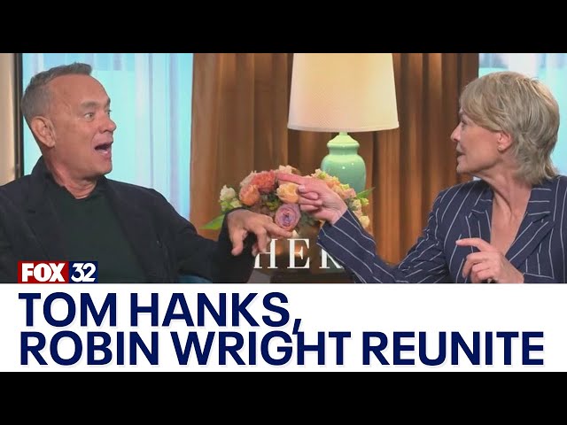 ⁣Tom Hanks and Robin Wright reunite with 'Forrest Gump' director for new film 'Here�