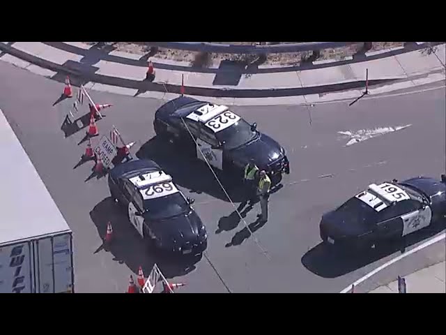 ⁣SB 15 Freeway in Cajon Pass shut down after one person injured in apparent road rage shooting