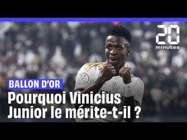 ⁣Pourquoi Vinicius Junior mérite-t-il de gagner le Ballon d’or ?