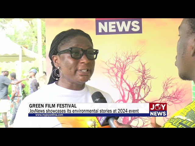 ⁣Green Film Festival: JoyNews showcases its environmental stories at 2024 event.