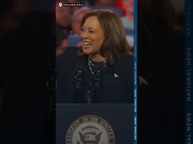 ⁣Kamala Harris: "Is Gen Z in the house?"