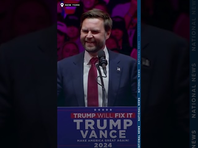 ⁣JD Vance says spare a prayer for Tim Walz