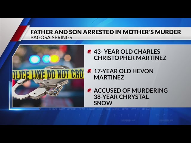 ⁣Father, son charged with murder of 38-year-old woman