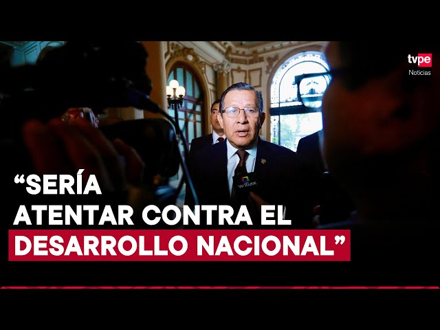 ⁣Presidente del Congreso rechaza que se pretenda realizar movilizaciones durante el foro APEC