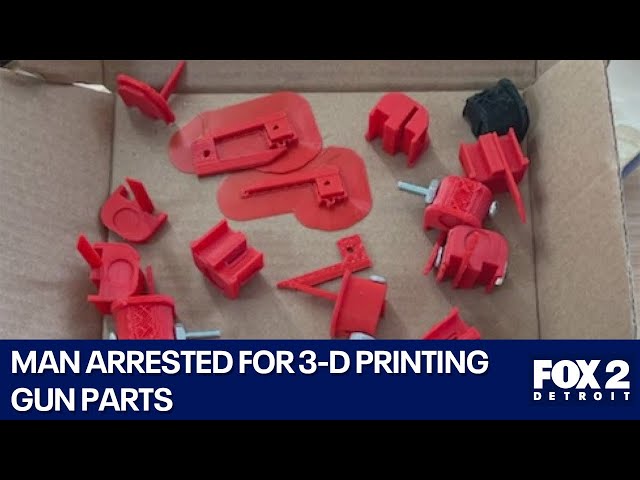 ⁣Suspect arrested after 3-D printing gun parts