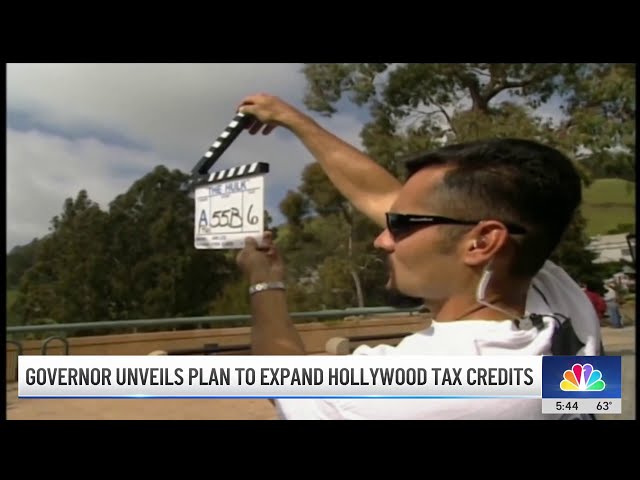 ⁣Newsom introduces proposal to increase Hollywood tax credits