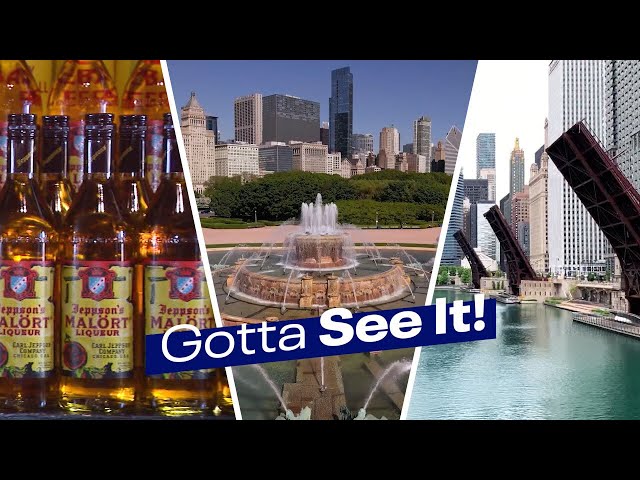 ⁣Gotta See It: Episode 2 - Buckingham Fountain, Malört, Chicago bridges