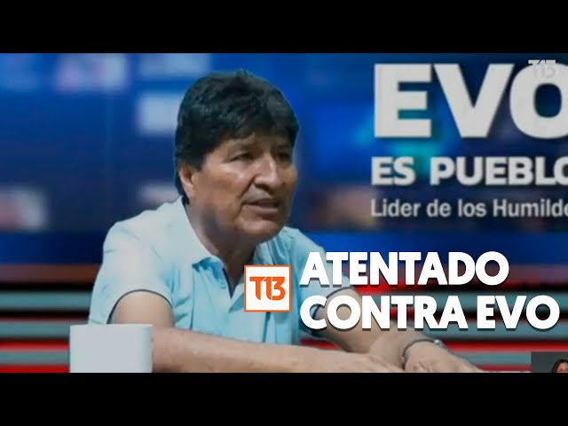 ⁣Gobierno de Bolivia dice que atentado contra Evo Morales fue un "montaje"