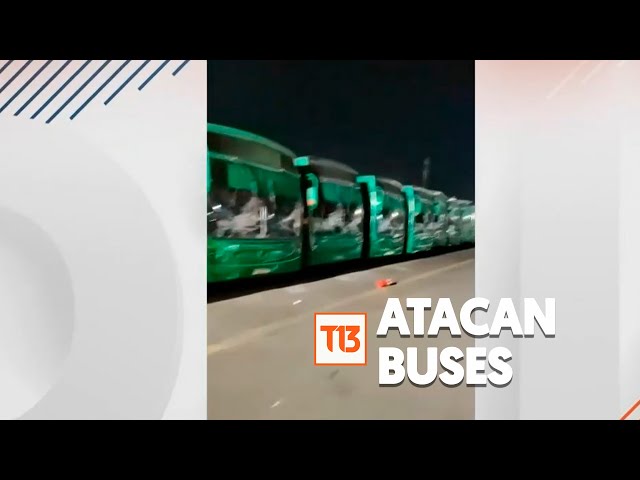 ⁣Turba buscaba vengar muerte y atacó más de 20 buses