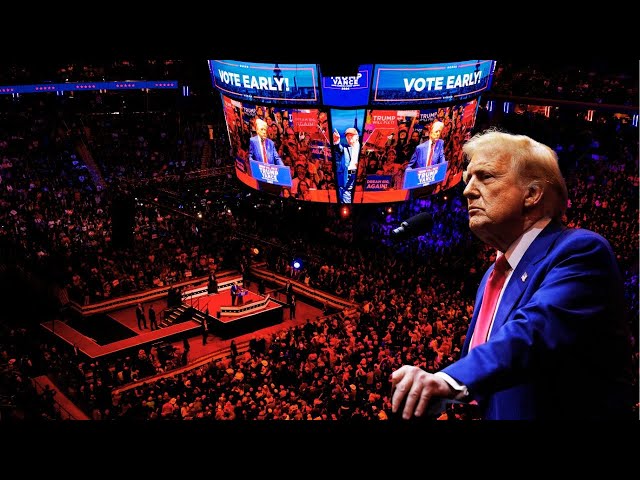 ⁣Trump hace HISTORIA y llena con más de 200 mil personas el Madison Square Garden