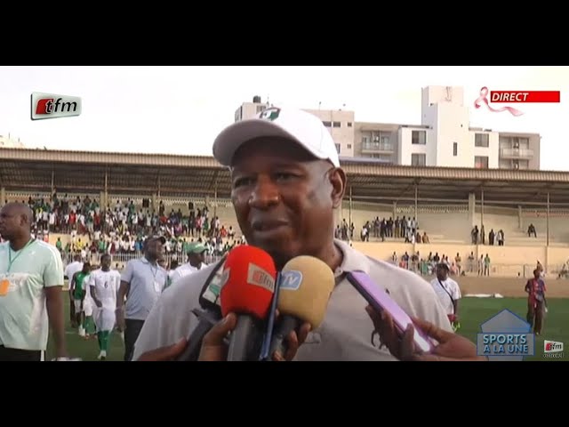 ⁣Sports à la Une - réaction de Malick Daf après le match contre Dakar Sacré Coeur