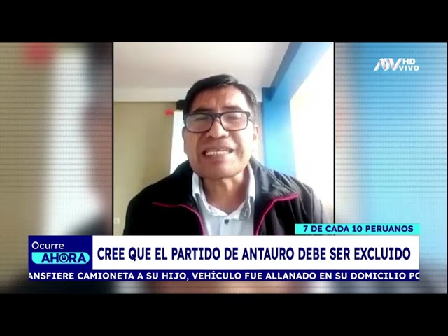 ⁣Antauro Humala: 7 de cada 10 peruanos cree que su partido debe ser excluido