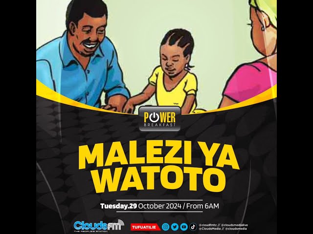 ⁣LIVE: POWER BREAKFAST YA CLOUDS FM | NDANI YA MJENGO MJADALA NI KUHUSU MALEZI YA WATOTO