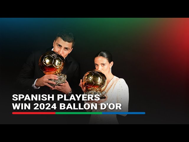 ⁣Spain's Rodri and Bonmati cherish Ballon d'Or wins | ABD CBN News