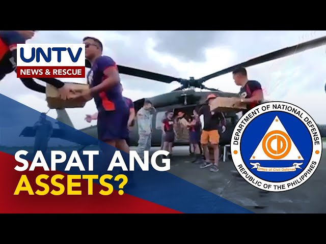 ⁣Pamahalaan, sapat ang assets para makapagbahagi ng tulong sa mga apektado ng Bagyong Kristine