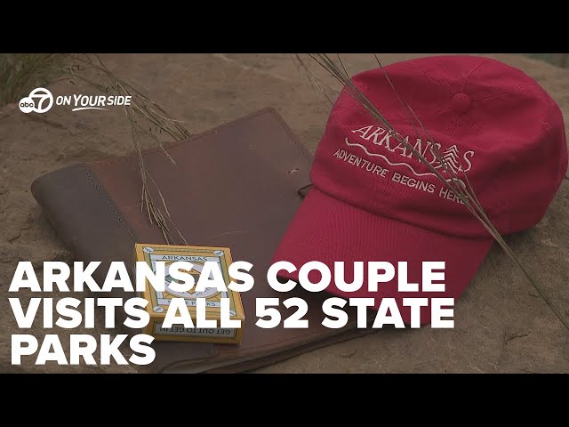 ⁣Arkansas Couple Visits All 52 State Parks