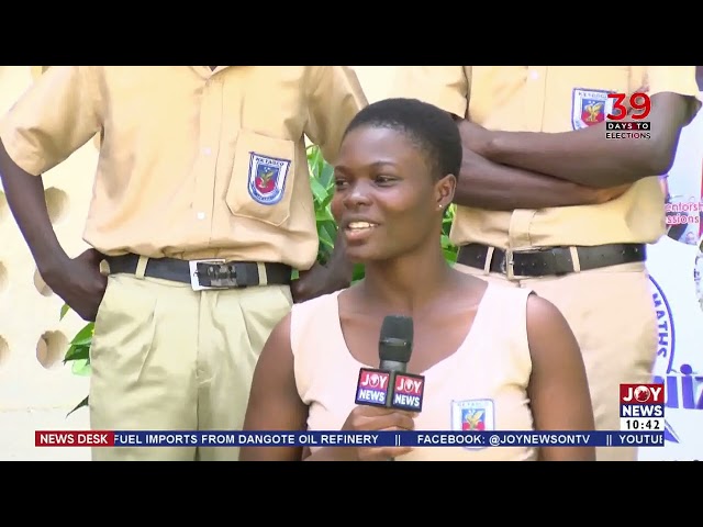 ⁣NSMQ 2024: Gakpetor Perpetual Sefakor shines as the only girl in the grand finale