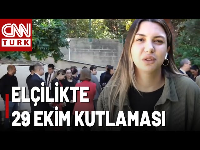 ⁣Savaşın Ortasında 29 Ekim Kutlaması! CNN Türk Lübnan'da Türk Elçiliğinde...