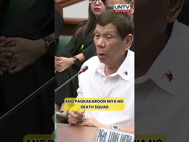 ⁣Ex-Pres. Duterte, hindi madidiin sa kabila ng mabibigat na pahayag sa Senado – Atty. Roque