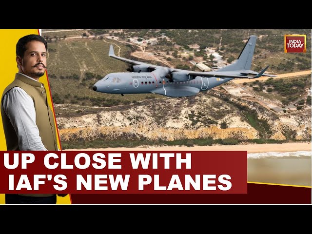 ⁣5Ive Live With Aroor: UP Close With IAF's New Planes | Military's 'make In India'