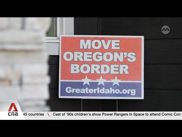 ⁣Group in Oregon campaigns to draw new border line and join Idaho