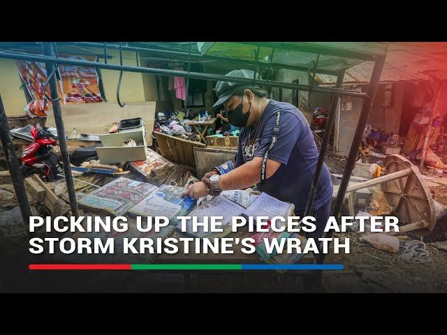 ⁣Picking up the pieces after storm Kristine's wrath | ABS-CBN News