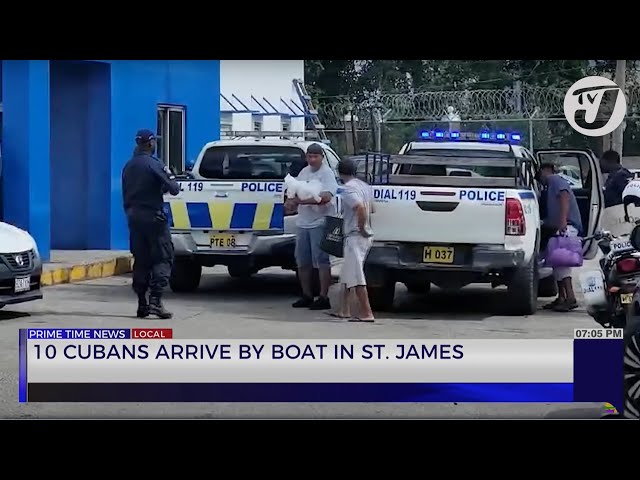 ⁣10 Cubans Arrive by Boat in St. James | TVJ News