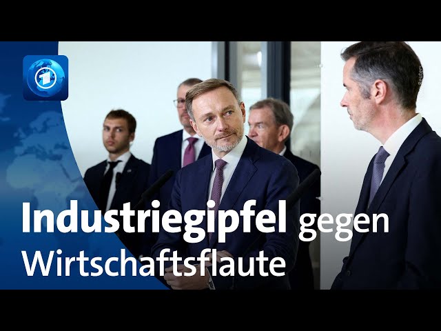 ⁣Industriegipfel: FDP will „Richtungsentscheidungen“ in Ampel