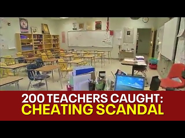 ⁣At least 200 TX teachers were falsely certified: Teacher cheating scandal ring