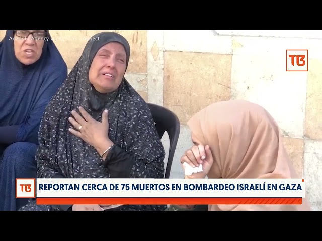 ⁣Reportan mortal bombardeo de Israel en zona residencial de Gaza