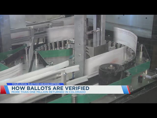 ⁣Over 1M Colorado ballots returned