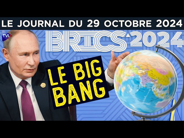 ⁣BRICS vs Occident : l’heure du bilan ? - JT du mardi 29 octobre 2024