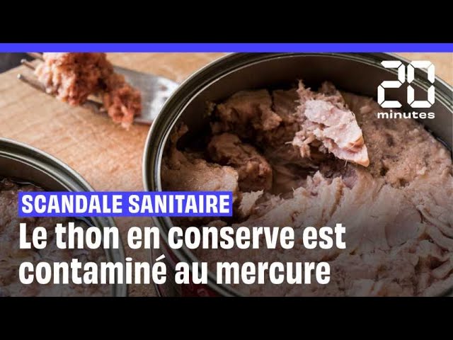 ⁣Vos boîtes de conserves de thon sont contaminées au mercure