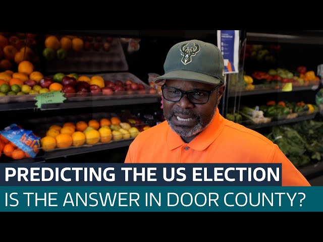 ⁣Door County - the tiny corner that's backed the US presidential winner for years | ITV News