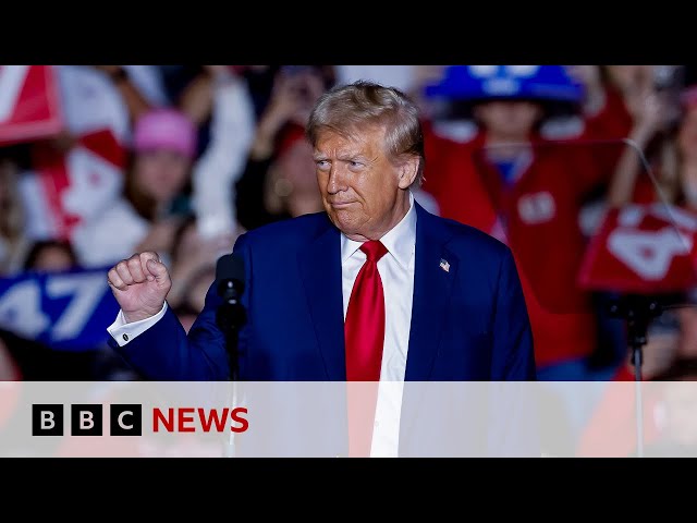 ⁣Would Donald Trump accept defeat in the US presidential election? | BBC News