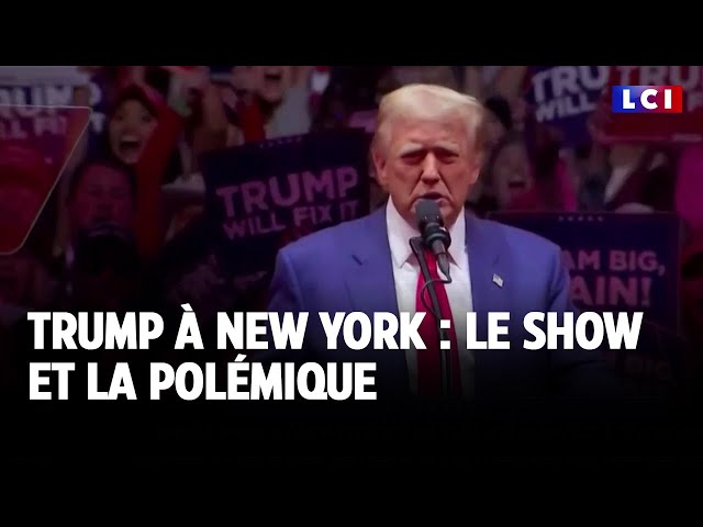 ⁣Trump à New York : le show et la polémique｜LCI